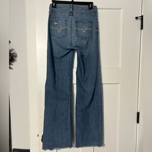 Kimes Ranch Blue Flare Wide Leg Jeans